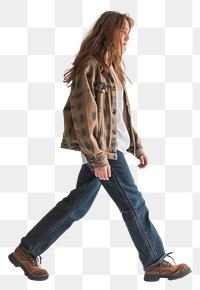PNG Footwear walking jeans denim.