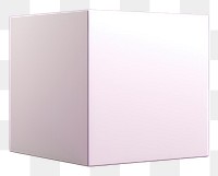 PNG Box mockup purple carton white.