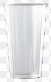 PNG  Transparent plastic cup mockup glass white background refreshment.