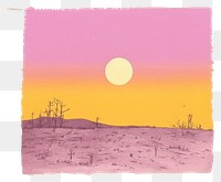 PNG  Minimal landscape background art outdoors painting.