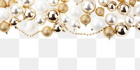 PNG Chandelier jewelry pearl decoration.