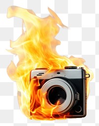 PNG Camera fire electronics technology.