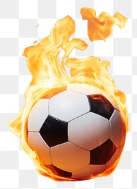 PNG Football sports fire burning
