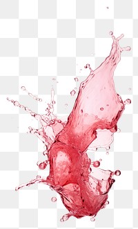 PNG  Watermalon cut with splash falling white background refreshment.