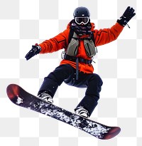 PNG Snowboarding recreation adventure footwear.