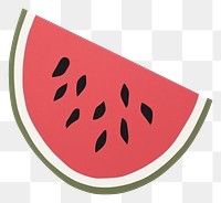 PNG Watermelon shape fruit plant.