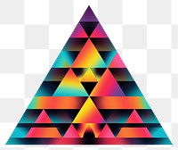 PNG Triangle art creativity abstract. 