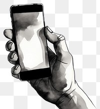 PNG  Phone holding adult photographing. AI generated Image by rawpixel.