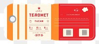 PNG  Ticket text technology diagram. AI generated Image by rawpixel.