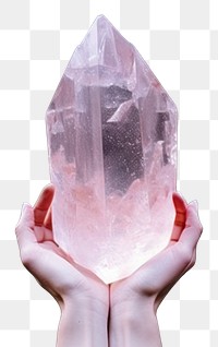 PNG  Crystal healing mineral jewelry crystal. AI generated Image by rawpixel.