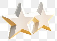 PNG Five stars yellow symbol white. AI generated Image by rawpixel.