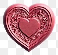 PNG  Seal Wax Stamp heart white background confectionery accessories.