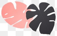 PNG Plant minimalist form petal plant logo.