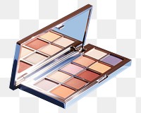 PNG  Eye palette cosmetics glamour person.