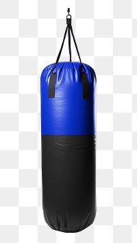 PNG Punching bag, transparent background