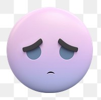PNG Emoji face anthropomorphic representation.
