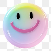 PNG Emoji smiley face toy.