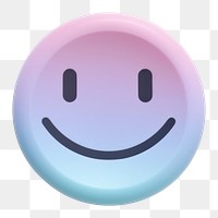 PNG Emoji smiley anthropomorphic representation.