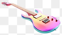 PNG  Guitar iridescent white background fretboard string.