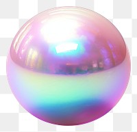 PNG  Opal pearl iridescent jewelry sphere white background.