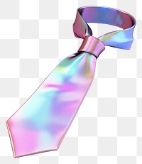 PNG Tie iridescent necktie white background accessories.