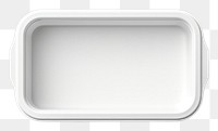 PNG Food container packaging mockup tray rectangle porcelain.