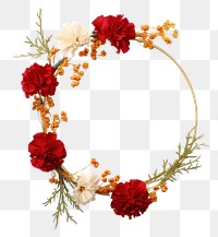PNG Wreath flower plant rose.