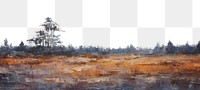PNG  Landscape background painting outdoors tranquility.