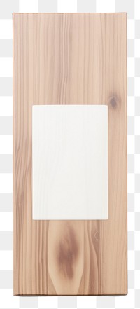 PNG  Wooden wine box packaging mockup white background rectangle letterbox.
