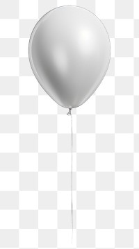 PNG  Photography of balloon monochrome white black.