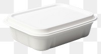 PNG Food box packaging mockup food container porcelain.