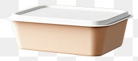 PNG Food container packaging mockups porcelain bathing bathtub.