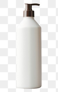 PNG Pump bottle mockup white background container drinkware.