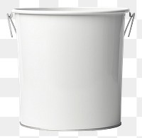 PNG Paint bucket mockup white white background flowerpot.