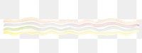PNG Rainbow line as line watercolour illustration backgrounds white background creativity.