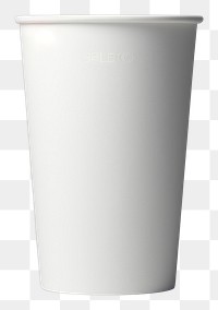 PNG Paper cup packaging mockup studio shot refreshment disposable.