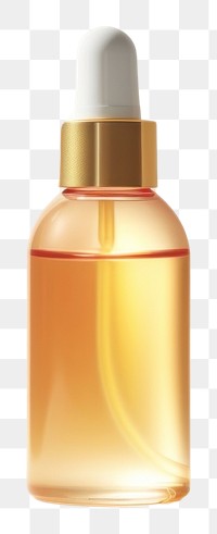 PNG Simple serum mockup cosmetics perfume bottle.