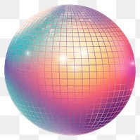 PNG Pastel risograph printed texture of a disco ball backgrounds sphere 