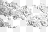 PNG Bas-relief chinese cloud frame sculpture texture white backgrounds creativity.