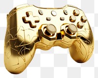 PNG Gaming gold electronics joystick.