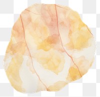 PNG Autumn marble distort shape abstract paper white background.