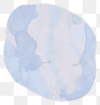 PNG Blue marble distort shape white background accessories accessory.