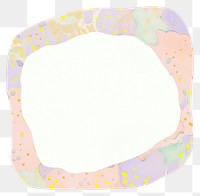 PNG Polka dot pattern marble distort shape backgrounds abstract paper.