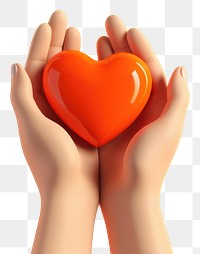 PNG  2 hands holding heart symbol medication romance yellow. AI generated Image by rawpixel.
