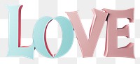 PNG Love text creativity letterbox. AI generated Image by rawpixel.