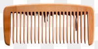 PNG Wooden comb wood white background simplicity.