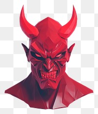 PNG  Devil Lucifer sculpture statue art. AI generated Image by rawpixel.