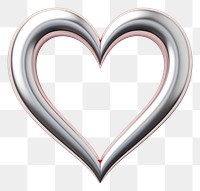 PNG 3D heart shape jewelry accessories accessory