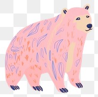 PNG  Bear bear art animal.