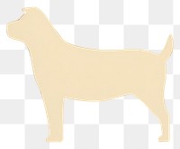 PNG  Illustration of a simple dog art animal mammal.